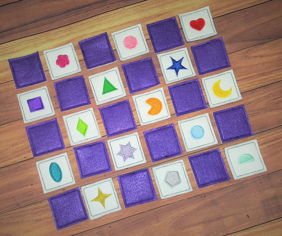 Memory Game Magic Shapes Smart Kids