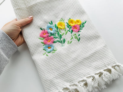 Fringed Flower Floral Bouquet