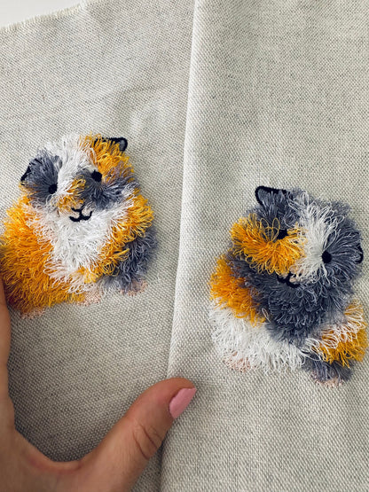 Fringed Cavy Guinea Pig Piggie