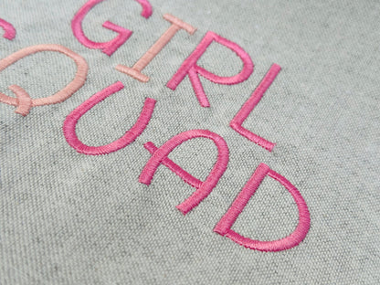 Baby Satin Stitch Fancy Font