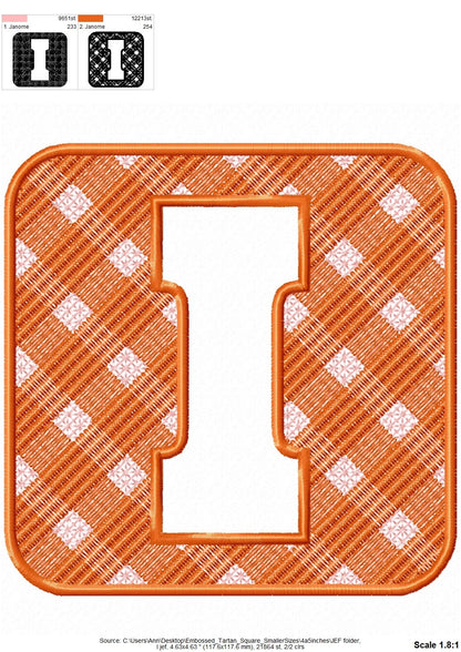 Embossed Terry Towel Monogram