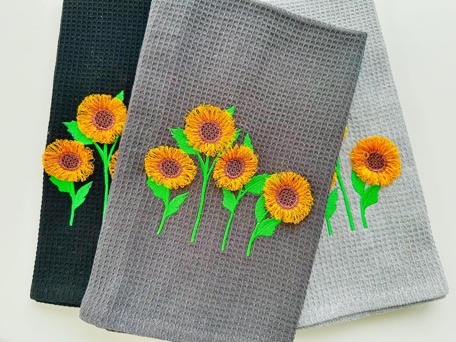 Fringed Sunflower 4 Stems