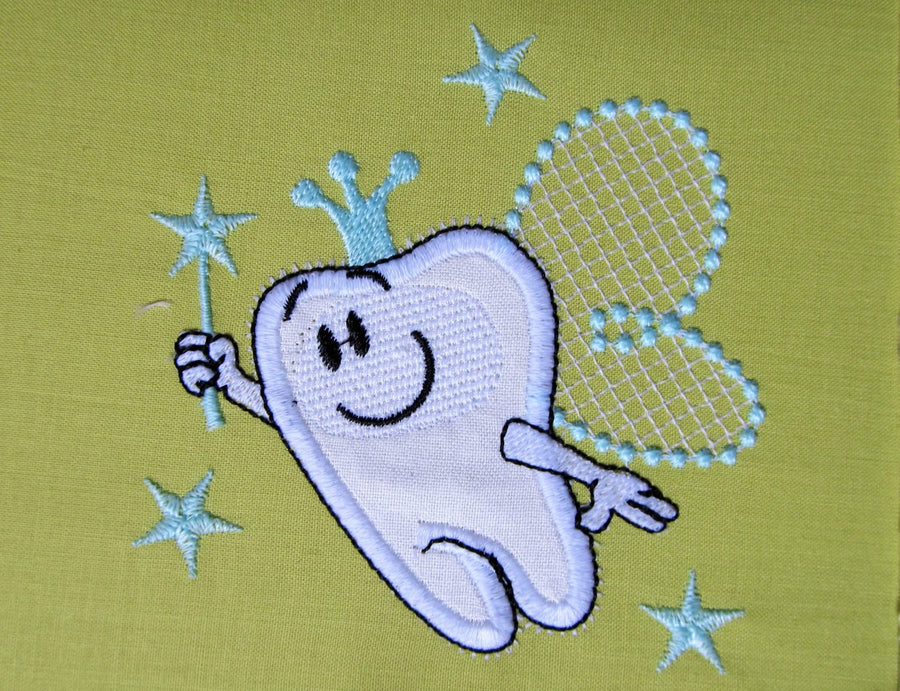Little Tooth Fairy Applique