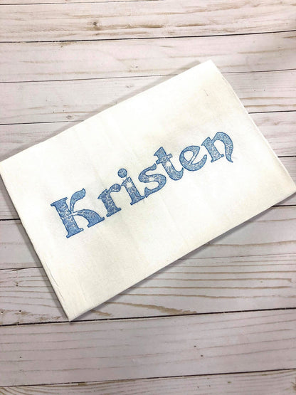 Embossed Snowflake Frozen Font