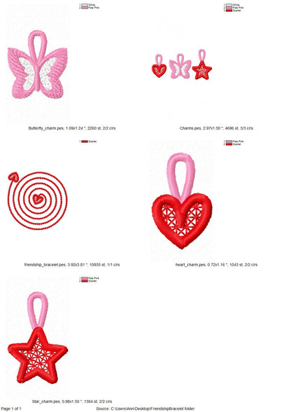 Princess Girls Friendship Bracelet Necklace