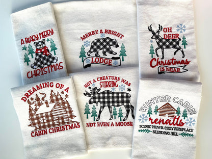 A Beary Merry Christmas Kitchen Towel Set