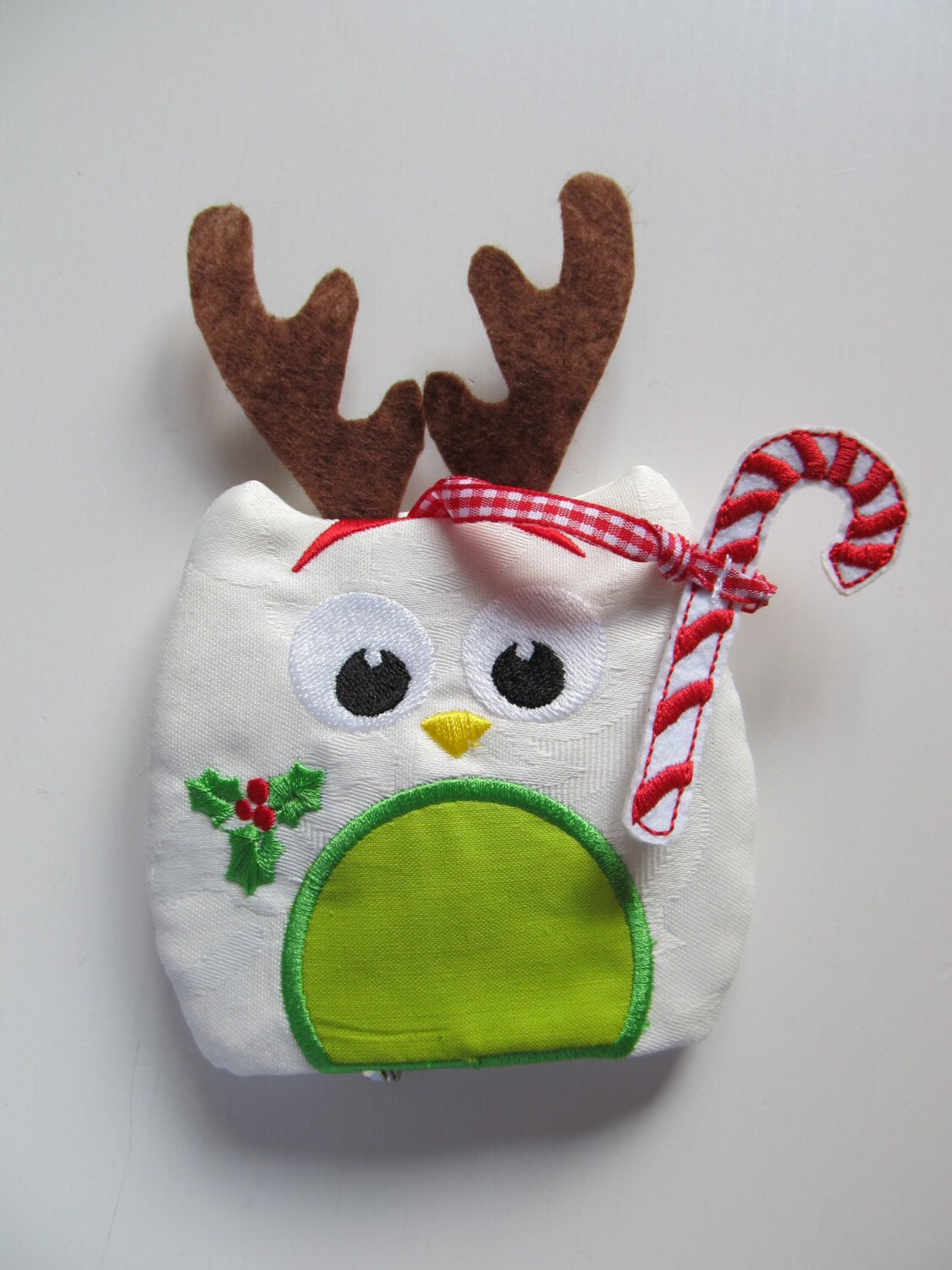 Christmas owl key case