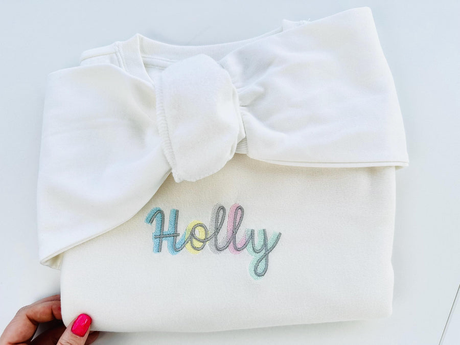 Handwritten Script Shadow Font Holly