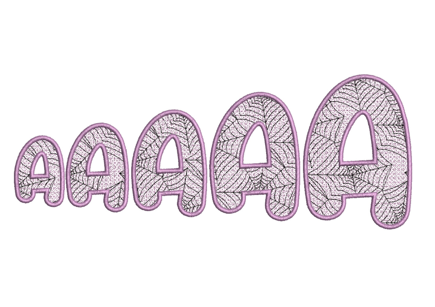 Halloween Spooky Spiderweb Lace Font FSL