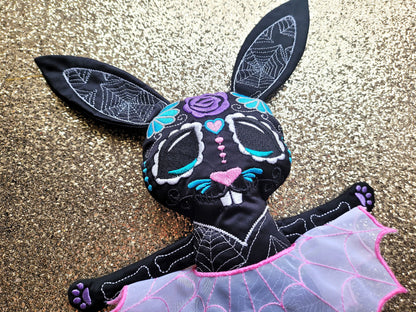 Sugar Skull Calavera Pretty Bunny ITH