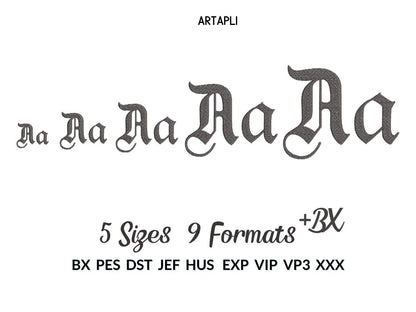 Old English Gothic Font