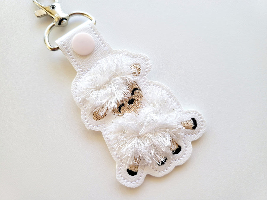 Fringed Little Sheep Keychain ITH