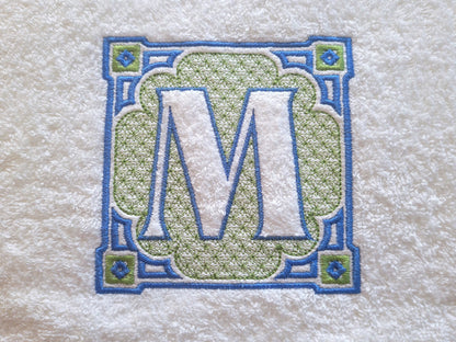 Chinoiseries Classic Embossed Monogram