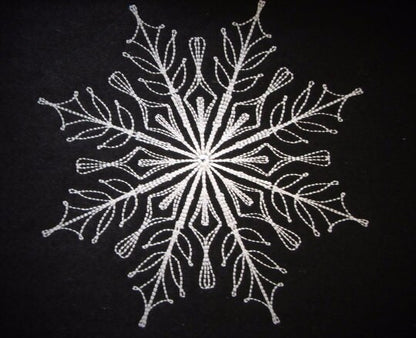Lacy Soft Delicate Snowflake Set of 3