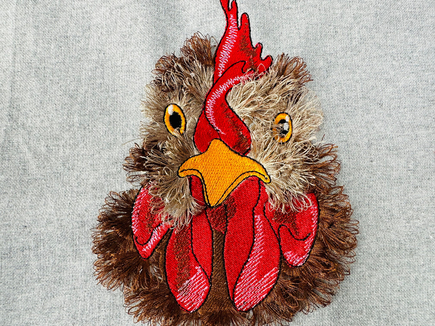 Fringed Chicken Face