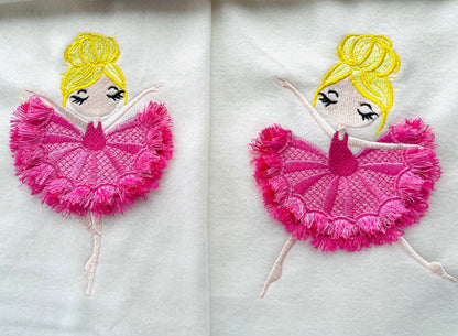 Fringed Pretty Ballerina Set of 7