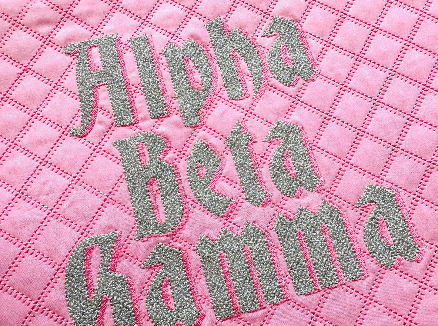 Glitter HTV Shadow Old Style Font