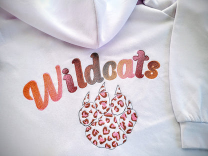 Iridescent 2-Color Gradient Ombre Font