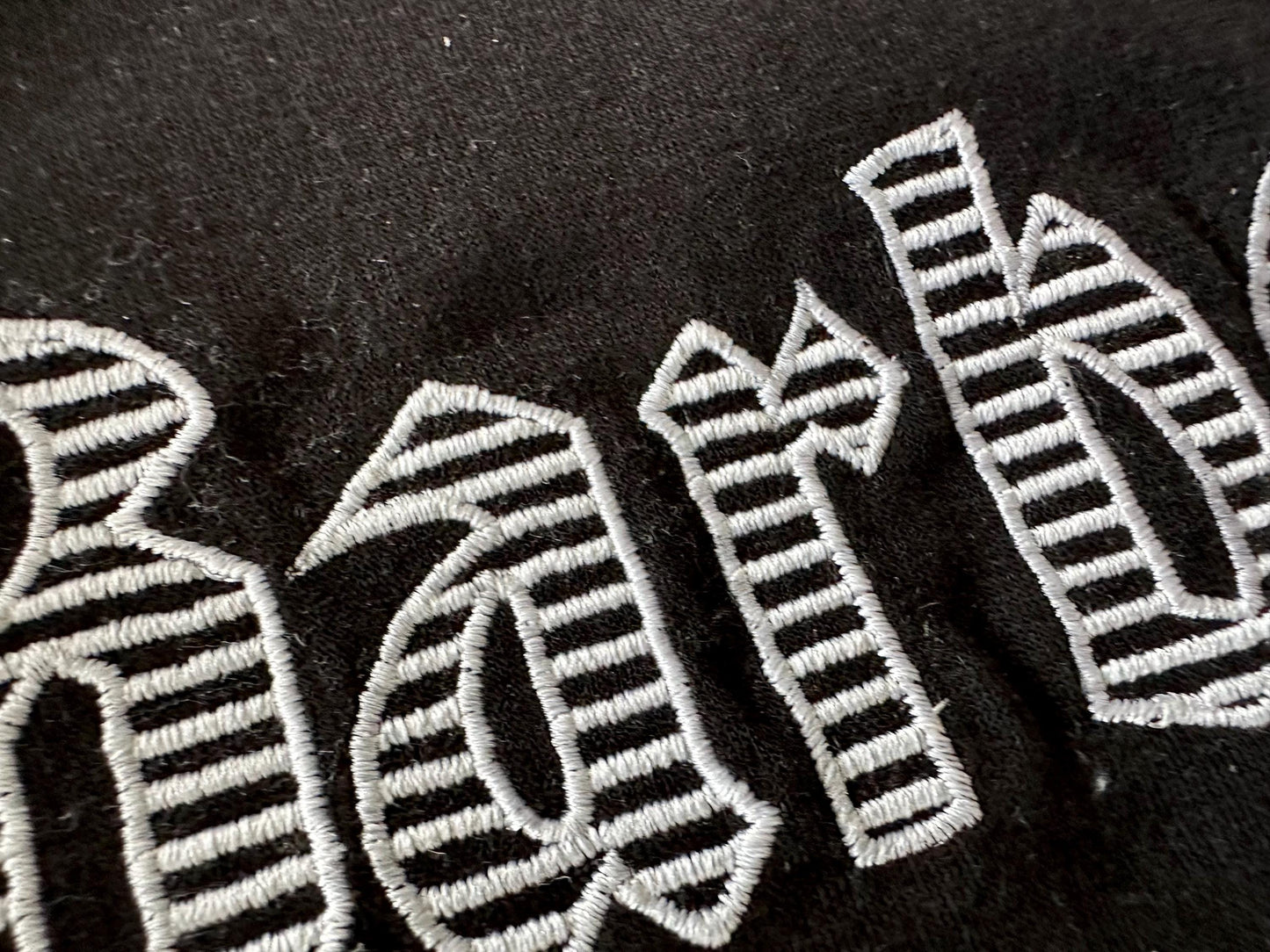 Striped Old Fashioned Font Barber