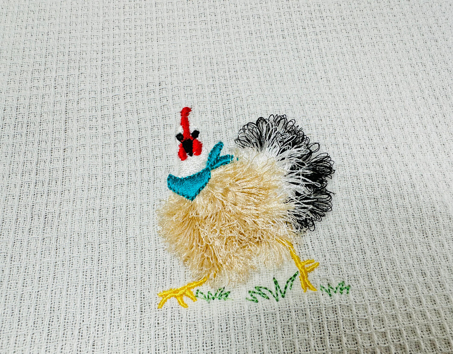 Fringed Chicken with Bandanna