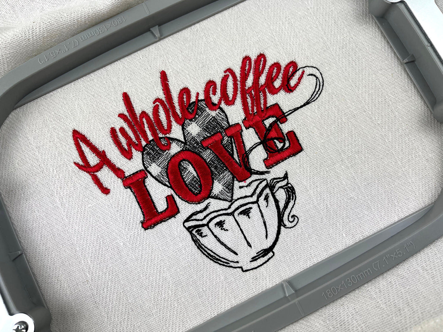 A Whole Coffee Love Saying