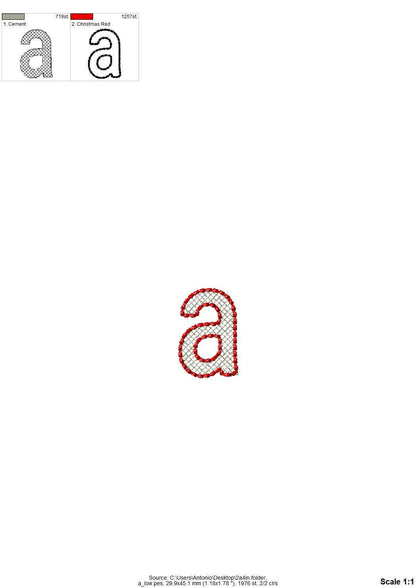 Puff Outline Baby Rounded Font