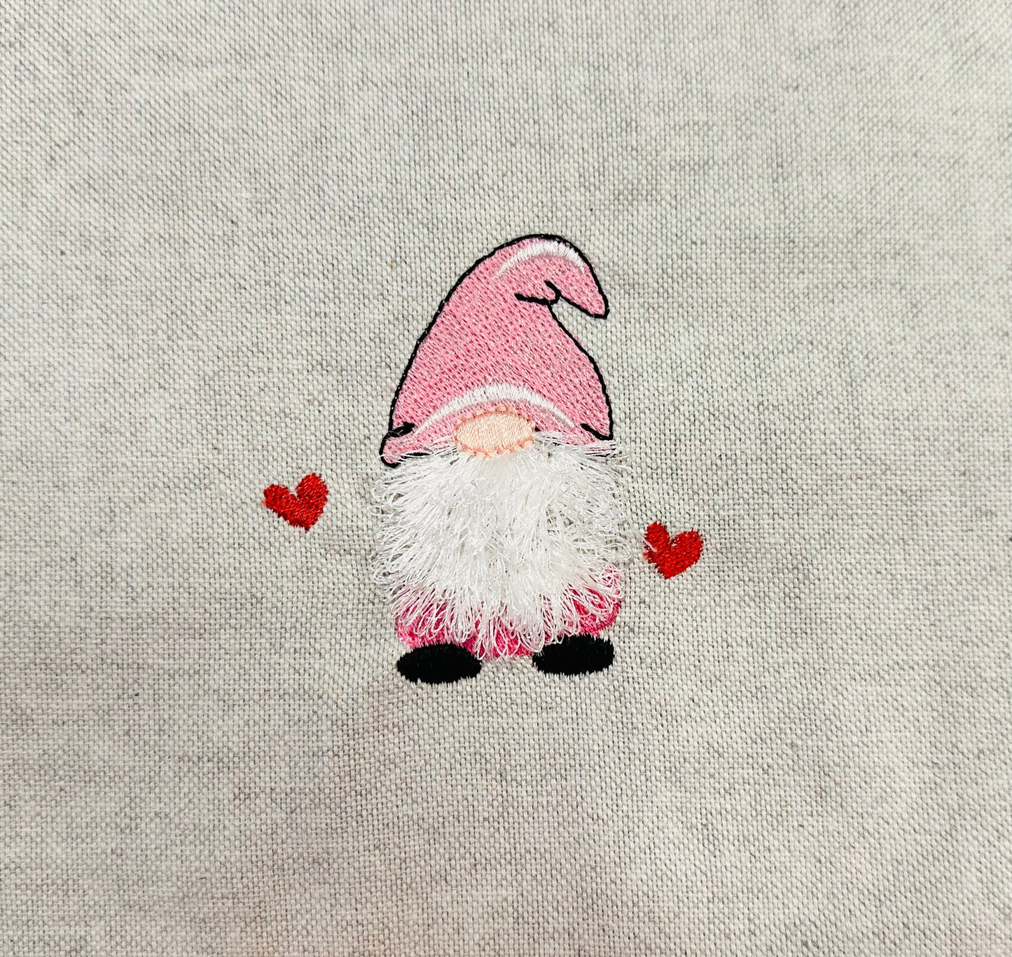Single Mini Gnome Fringed Beard