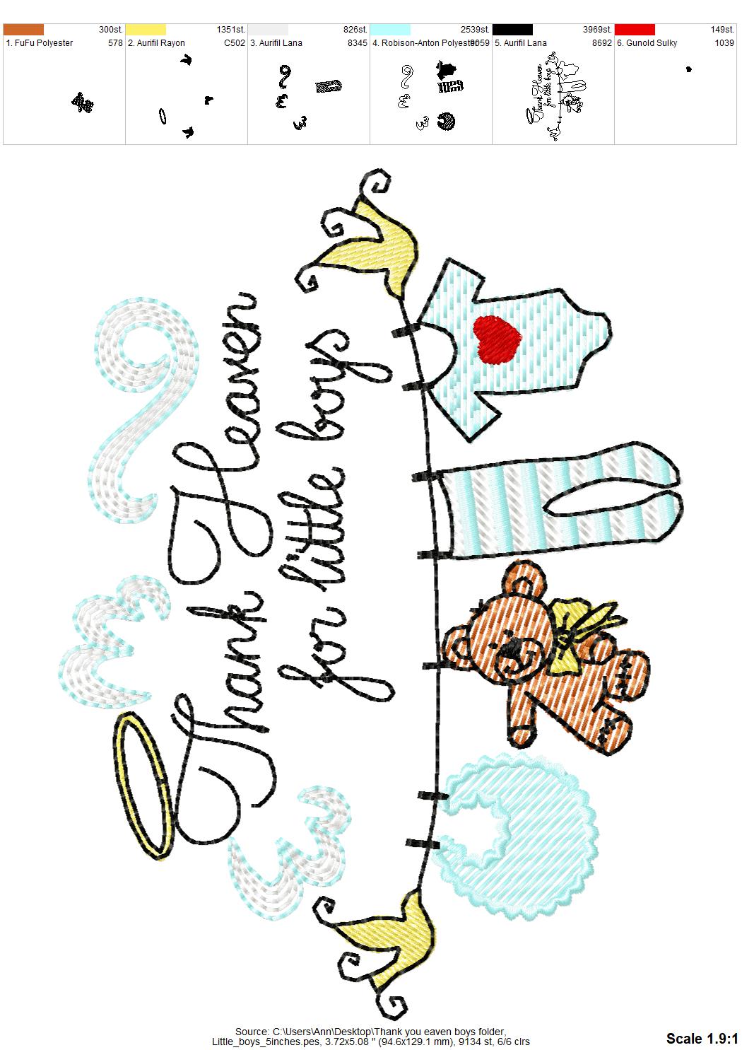 Thank Heaven For Little Boys