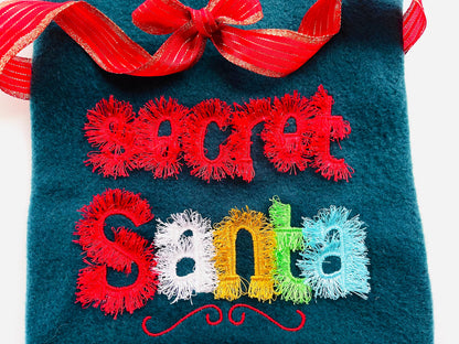 Original Fringed Font