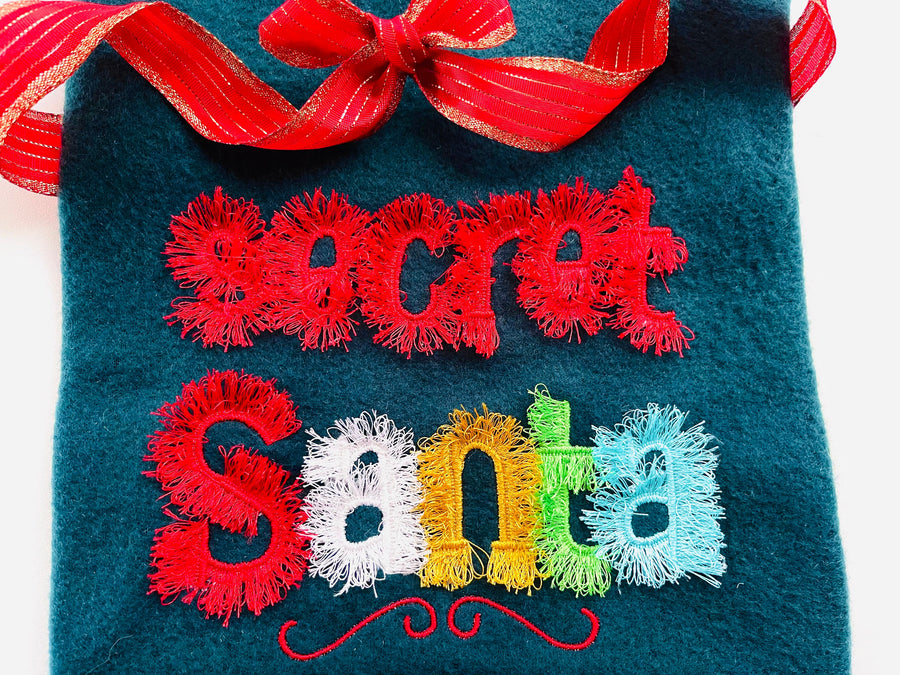 Original Fringed Font