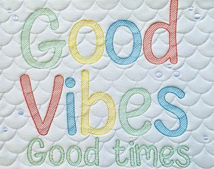 Cute Light fill Stitch Font alphabet monogram transparent letters