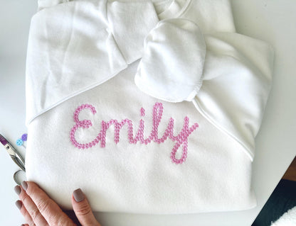 Extra Bold Chain Stitch Handwritten Font Cookie