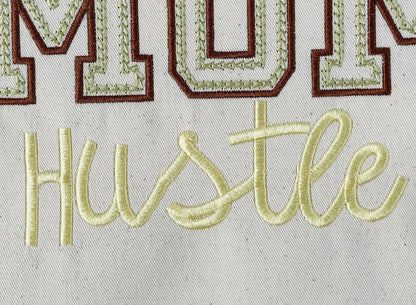 Satin Stitch Line Font