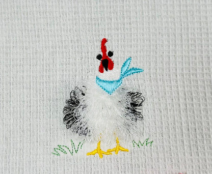 Fringed Chicken with Bandanna