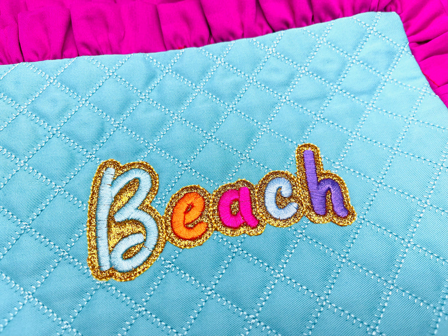 Glitter HTV Vinyl Handwritten Satin Font