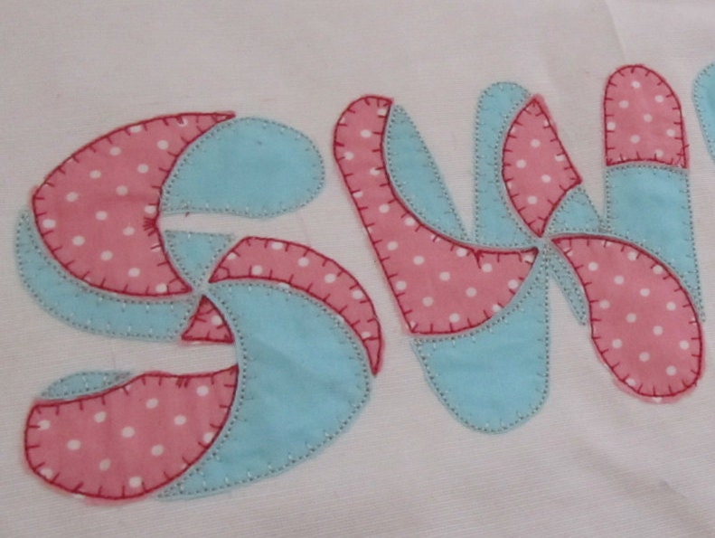 Patchwork Rag Edges Sweet Candy Lollipop Font