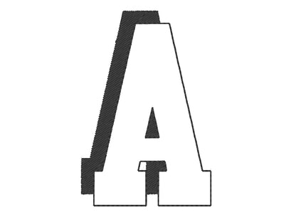 Sport Block Shadow Light Font