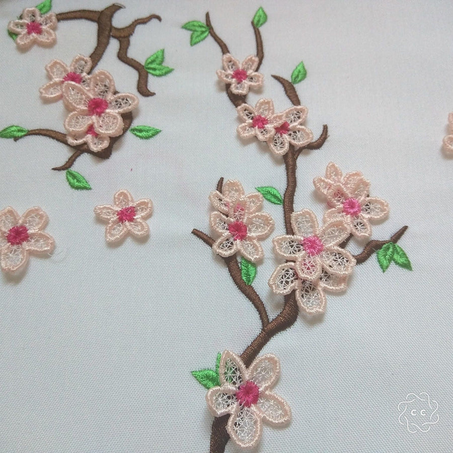 Cherry Branch and Flower FSL