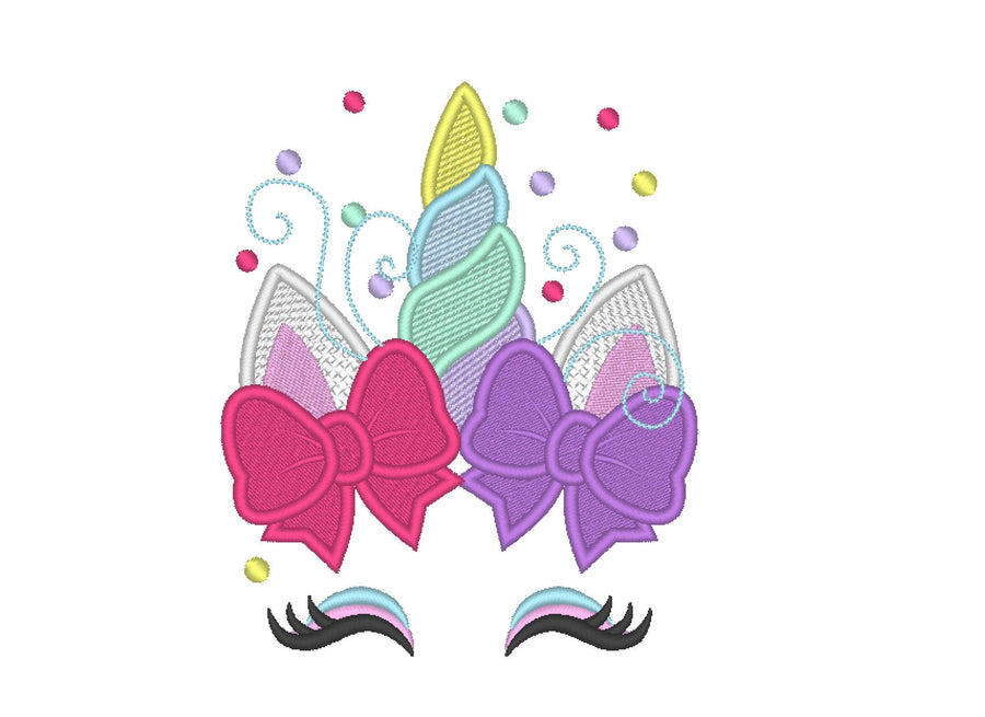 Birthday Party Unicorn with Bow