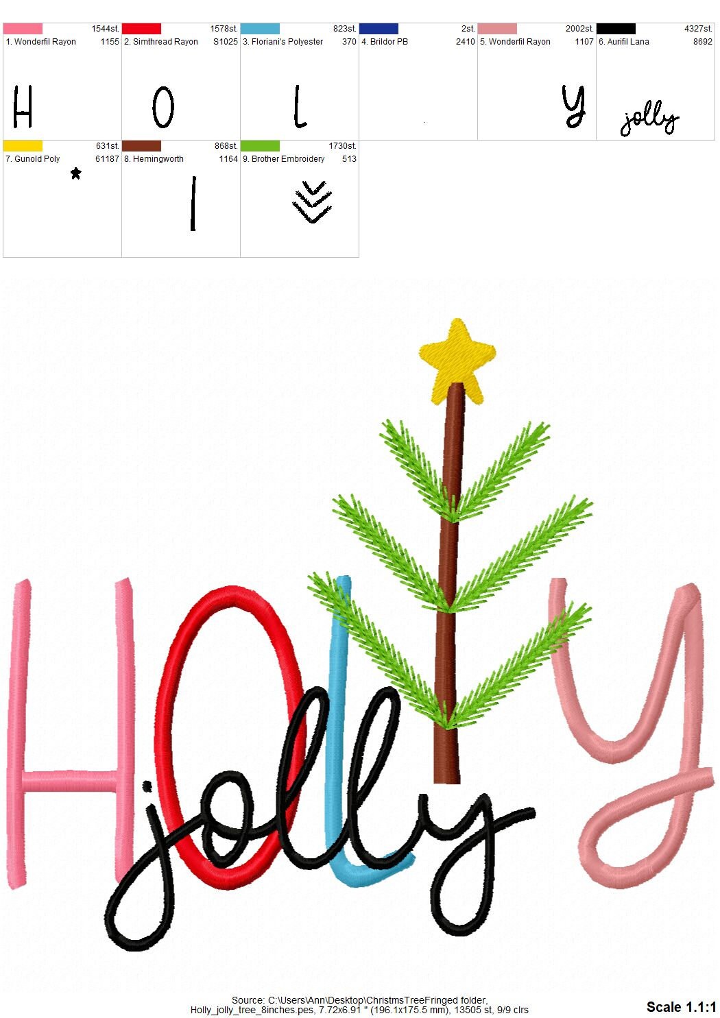 Christmas Holly Jolly Saying