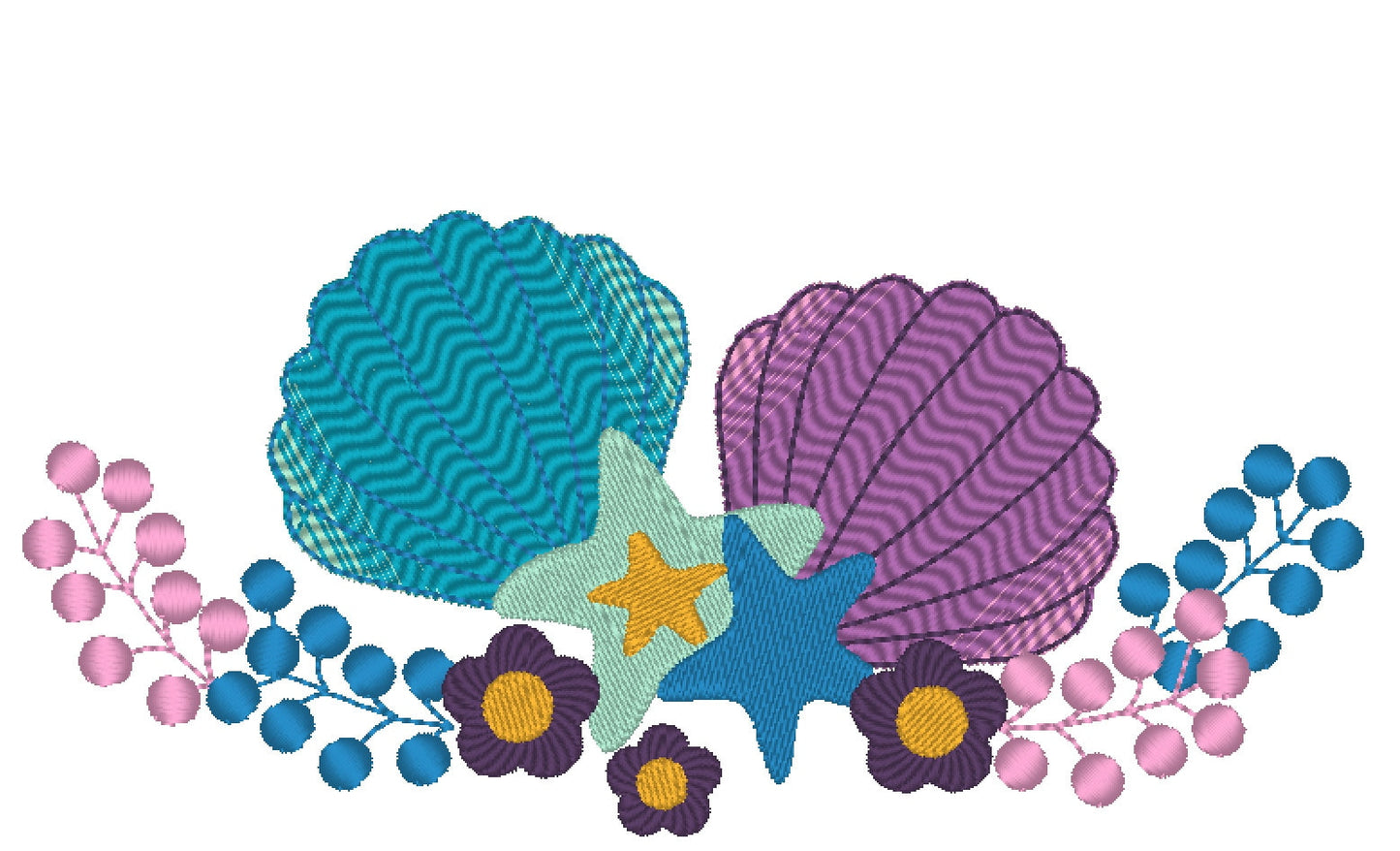 Summer Shells And Starfish