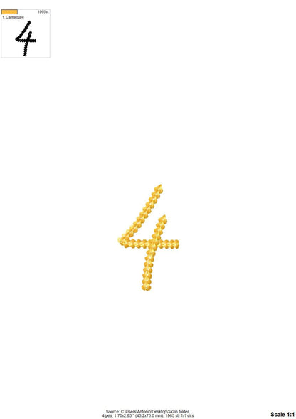 Extra Bold Chain Stitch Handwritten Font Amy