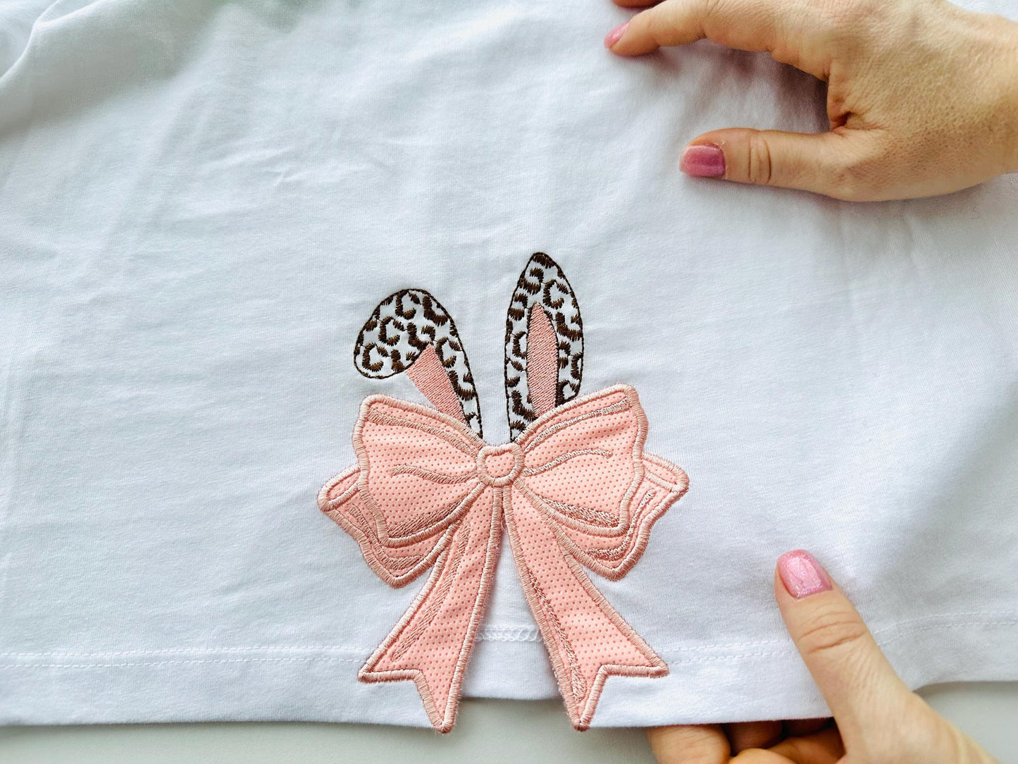 Bunny Ears with Leopard Spots