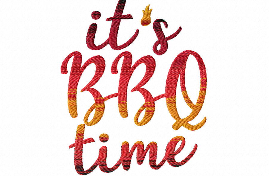 Its BBQ Time Saying