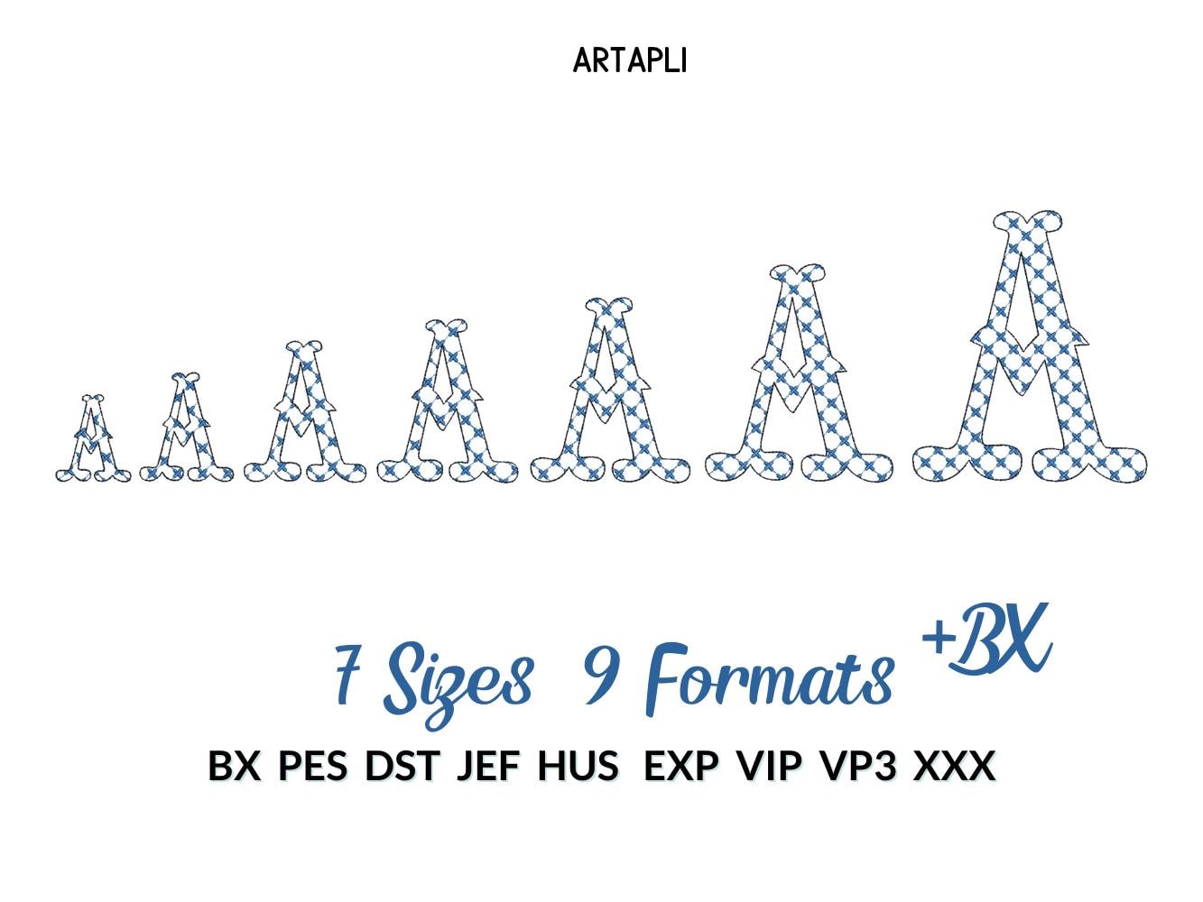 Classy Patterned Fishtail Font