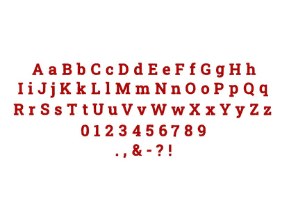 Waffle Stitch Narrow Split Font Set