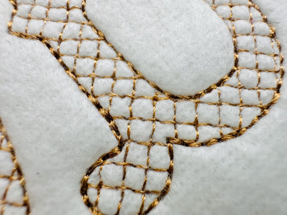 Western Font light stitch diamond pattern machine embroidery designs