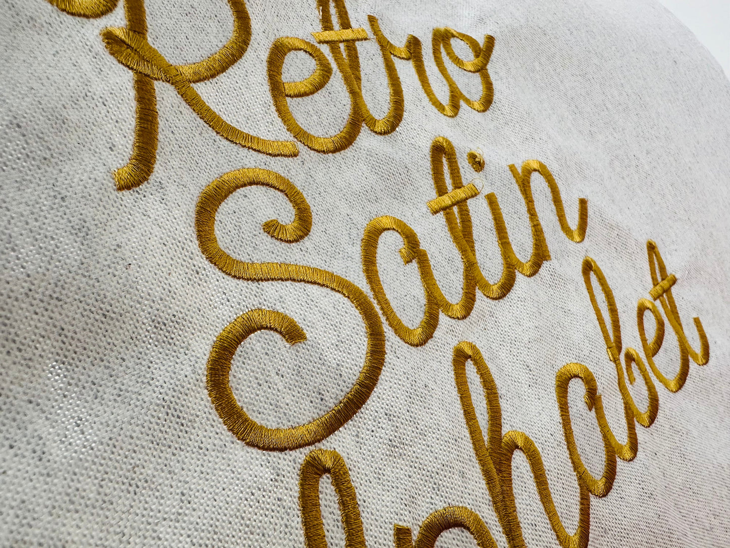 Baby Satin Stitch Handwritten Font