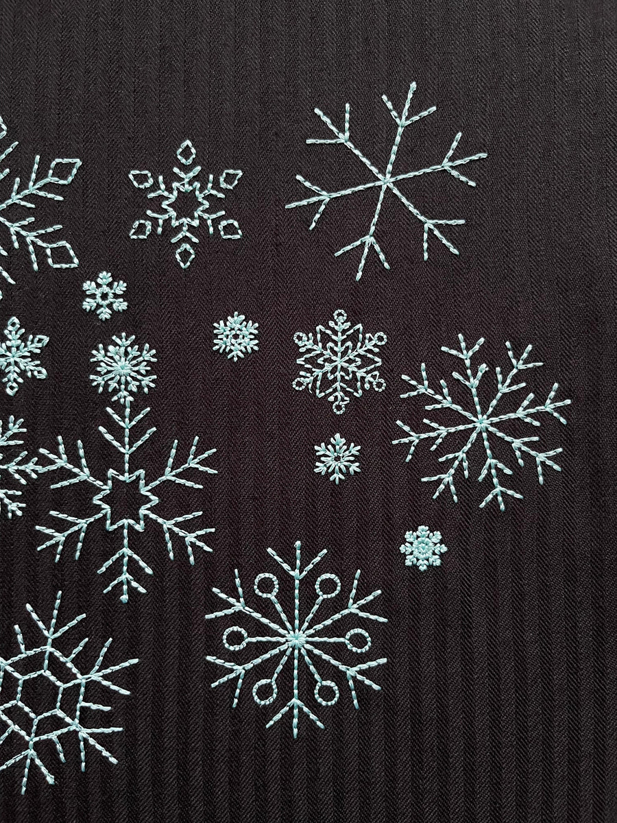 Micro Mini Single Snowflake Set of 16
