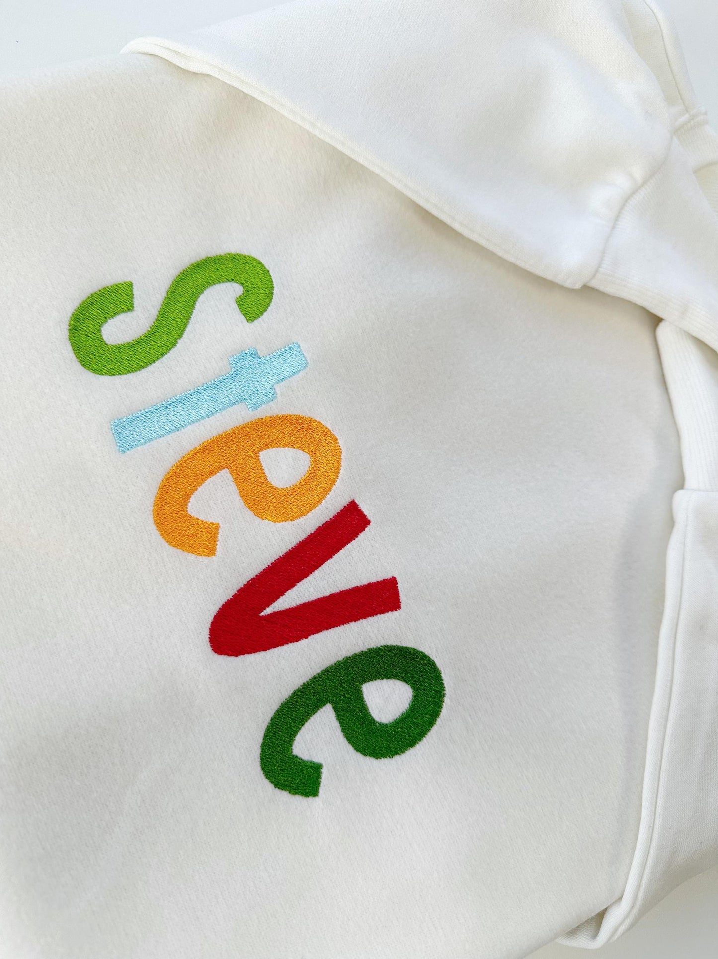 Versatile Fill Stitch Font Steve